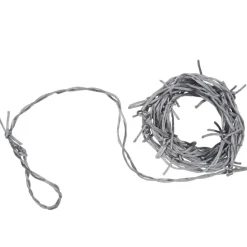 Beistle 12ft. Silver Barbed Wire Garland