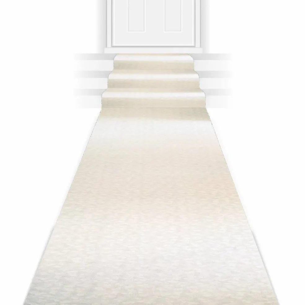 Beistle 100ft. White Rose Aisle Runner
