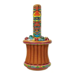 Beistle Inflatable Tiki Totem Cooler