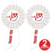 Beistle Thank You Health Care Workers Rosettes, 2ct.
