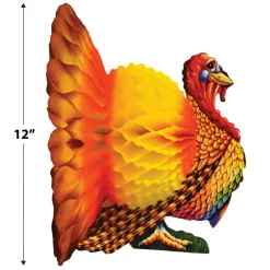 Beistle 12" Tissue Turkey Centerpieces, 2ct.