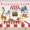 Beistle 28" x 4.47ft. Inflatable Red & White Striped Buffet Cooler