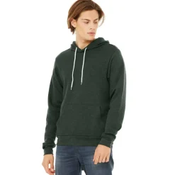 BELLA+CANVAS® Adult Unisex Heather Fleece Pullover Hoodie