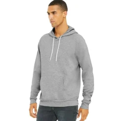 BELLA+CANVAS® Adult Unisex Heather Fleece Pullover Hoodie