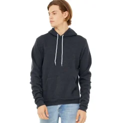 BELLA+CANVAS® Adult Unisex Heather Fleece Pullover Hoodie