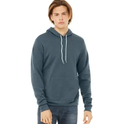 BELLA+CANVAS® Adult Unisex Heather Fleece Pullover Hoodie