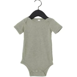 BELLA+CANVAS® Baby Jersey Heather Short Sleeve One-Piece