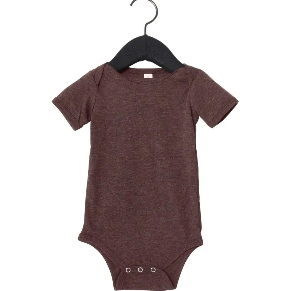 BELLA+CANVAS® Baby Jersey Heather Short Sleeve One-Piece