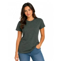 BELLA + CANVAS CVC Jersey Crewneck TShirt Free Shipping