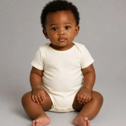 BELLA + CANVAS Infant Short Sleeve Jersey Bodysuit Free Shipping