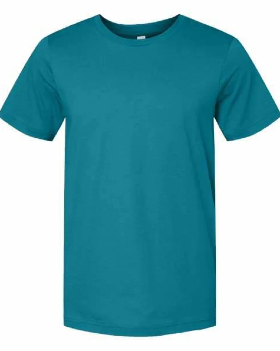 BELLA + CANVAS Short Sleeve Crewneck Jersey Tshirt Free Shipping