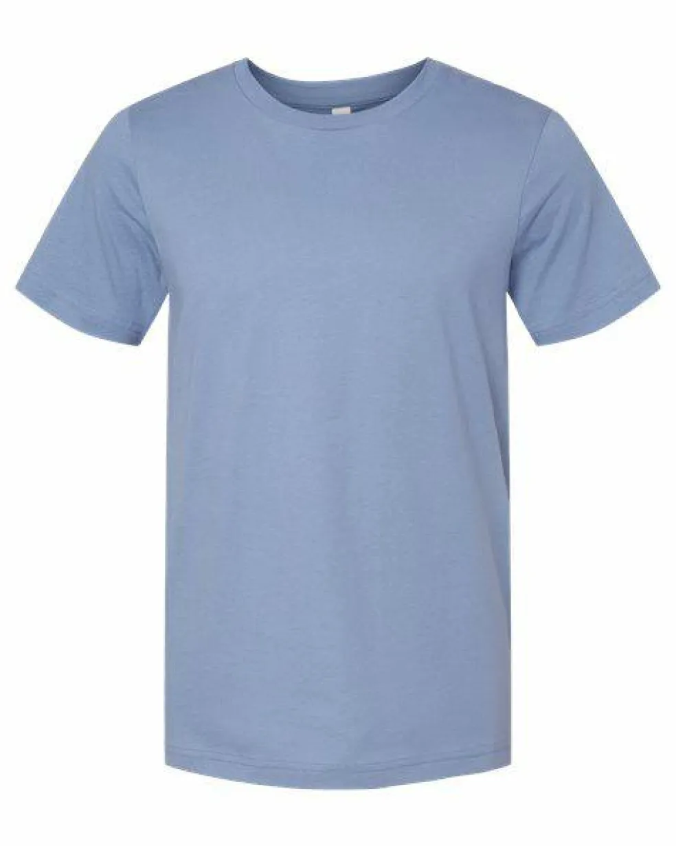 BELLA + CANVAS Short Sleeve Crewneck Jersey Tshirt Free Shipping