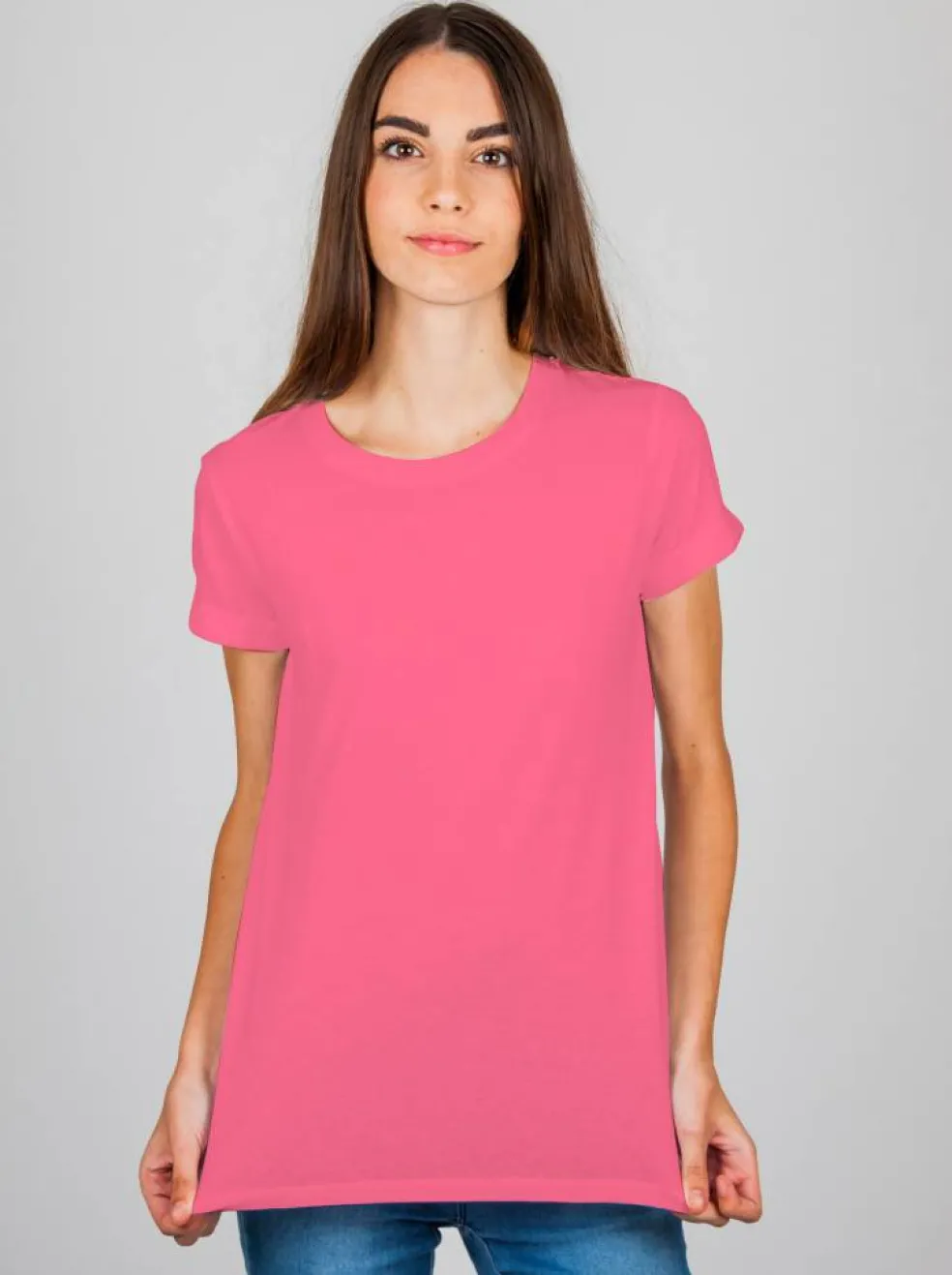 BELLA + CANVAS Short Sleeve Crewneck Jersey Free Shipping