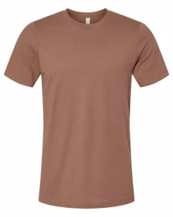 BELLA + CANVAS Short Sleeve Crewneck Jersey Free Shipping