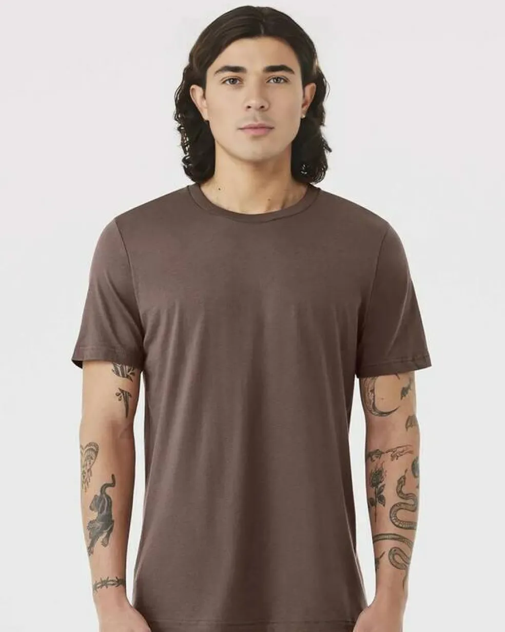 BELLA + CANVAS Short Sleeve Crewneck Jersey Free Shipping