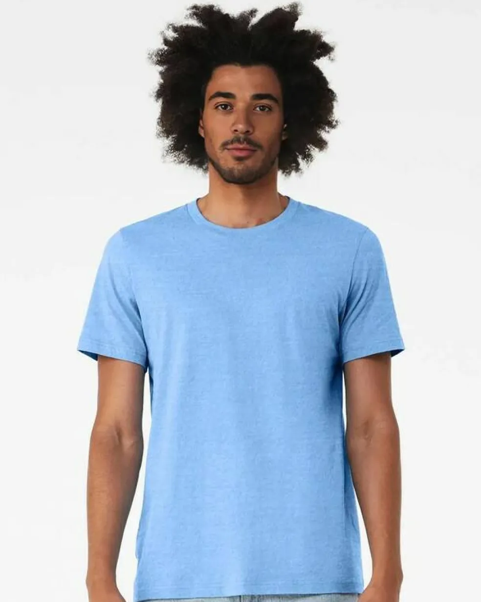 BELLA + CANVAS Short Sleeve Crewneck Jersey Free Shipping
