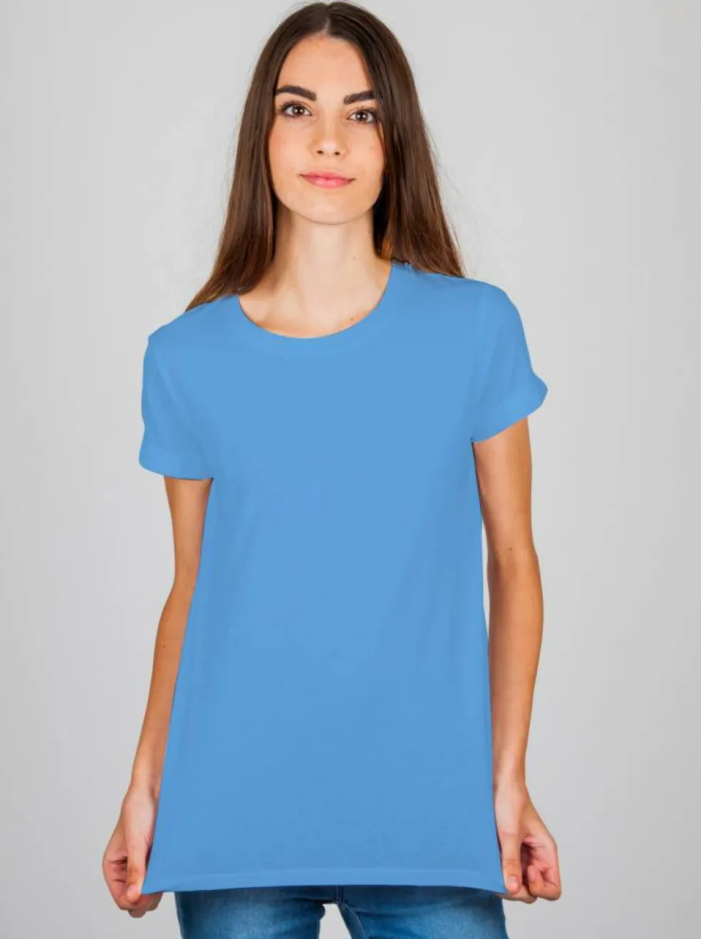 BELLA + CANVAS Short Sleeve Crewneck Jersey Free Shipping