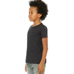 BELLA+CANVAS® Short Sleeve Heather Jersey Youth T-Shirt