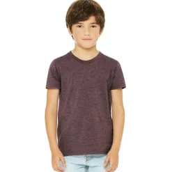 BELLA+CANVAS® Short Sleeve Heather Jersey Youth T-Shirt