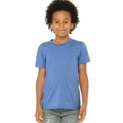 BELLA+CANVAS® Short Sleeve Heather Jersey Youth T-Shirt