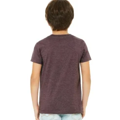 BELLA+CANVAS® Short Sleeve Heather Jersey Youth T-Shirt