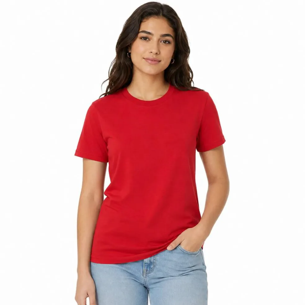 BELLA + CANVAS Ultra Soft Crewneck Jersey Tshirt Free Shipping