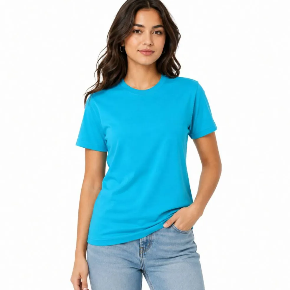 BELLA + CANVAS Ultra Soft Crewneck Jersey Tshirt Free Shipping