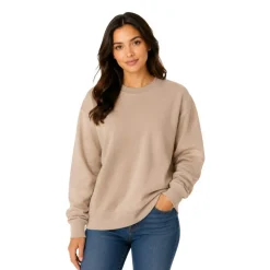 BELLA CANVAS Unisex Long Sleeve Drop Shoulder Sweatshirt Free Shipping
