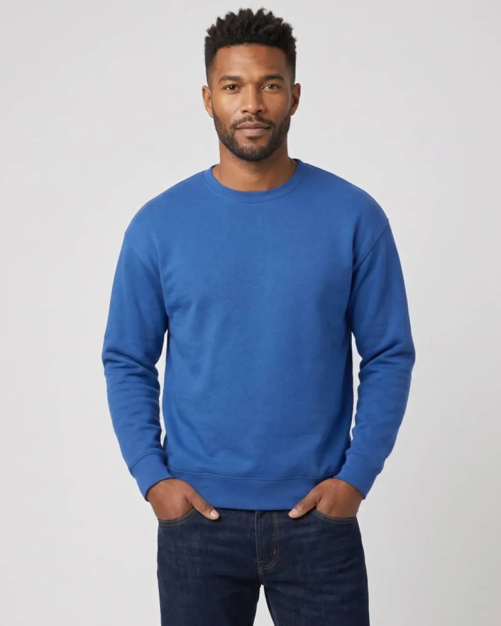 BELLA CANVAS Unisex Long Sleeve Drop Shoulder Sweatshirt Free Shipping