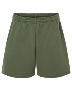 BELLA + CANVAS Women's Cutoff Fleece Shorts Free Shipping