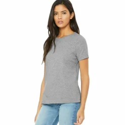 BELLA+CANVAS® Women's Relaxed Heather Short Sleeve T-Shirt