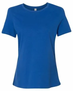 BELLA CANVAS Women's Relaxed Jersey T-Shirt Free Shipping