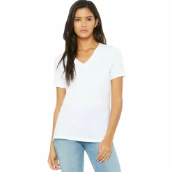 BELLA+CANVASĀ® Women's Short Sleeve V-Neck T-Shirt