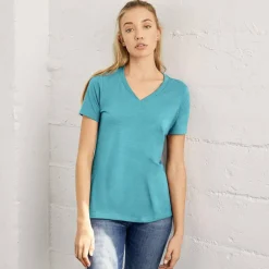BELLA+CANVAS® Women's Short Sleeve V-Neck T-Shirt