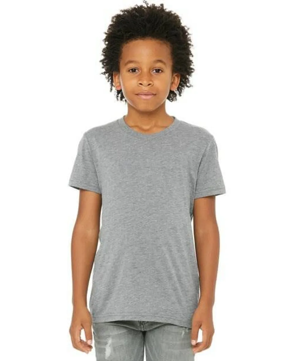 BELLA + CANVAS Youth Triblend Tshirt Free Shipping