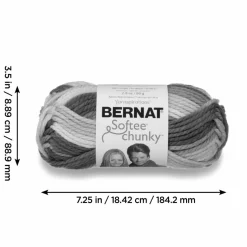 Bernat® Softee® Chunky Ombre Yarn, School Yard