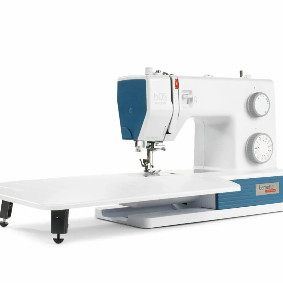 Bernette B05 Academy Sewing Machine with 100 Thread Spools & Matching Bobbins