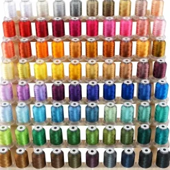 Bernette B79 Sewing & Embroidery Machine Bundle with 130 Thread Spools