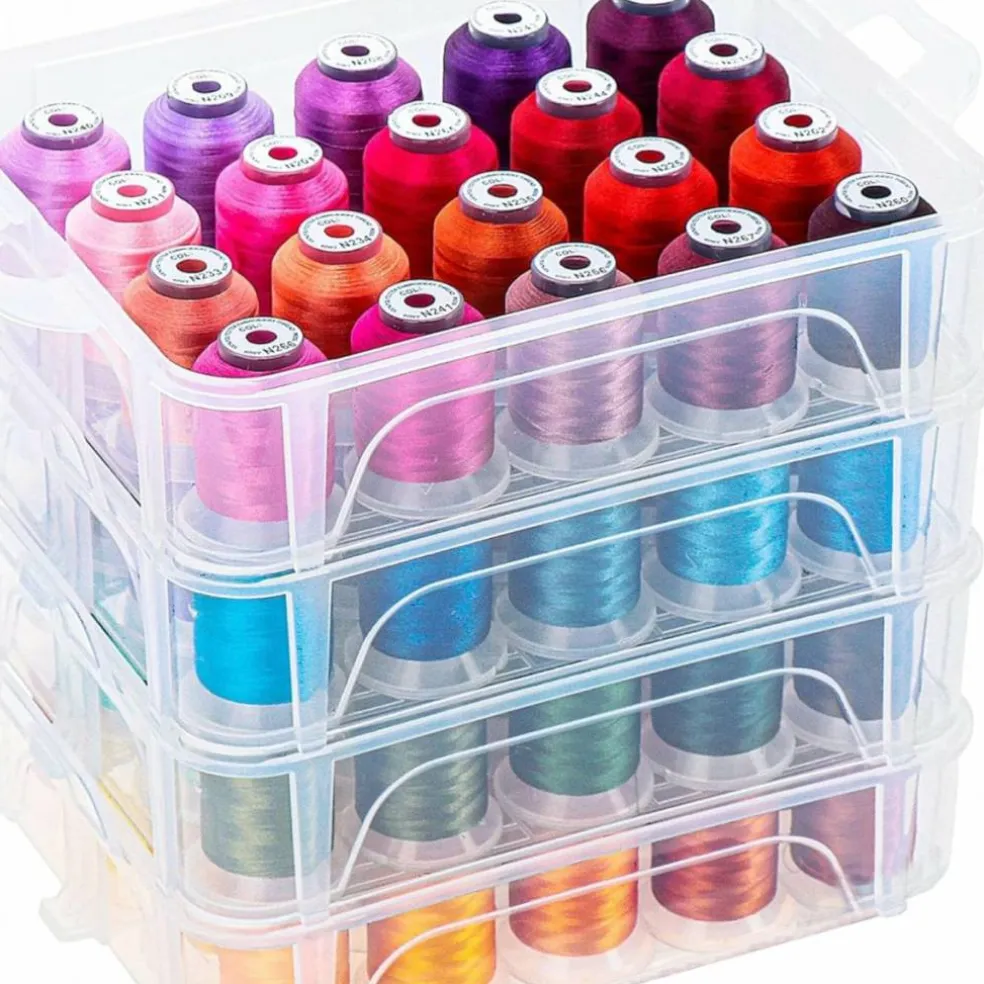 Bernette B79 Sewing & Embroidery Machine Bundle with 130 Thread Spools