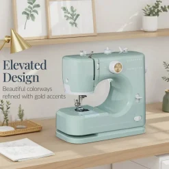 Best Choice Products 55-Piece Sewing Machine Kit for Beginners, w/ 16 Stitch Patterns, Double Stitching