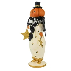 Bethany Lowe 8.0 Inch Little Fancy Pants Jack Halloween Figurine , Lightweight Halloween Decor Halloween Pumpkin