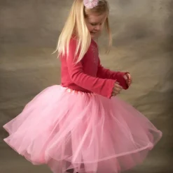 Big Girls Tutu 3-Layer Ballerina Royal Blue