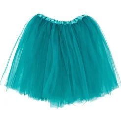 Big Girls Tutu 3-Layer Ballerina Royal Blue