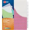 Big Tab™ Pocket Insertable Plastic Dividers, 8-Tab Set