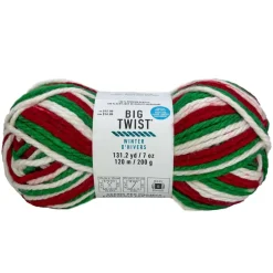 Big Twist® Winter Bulky Stripes Yarn