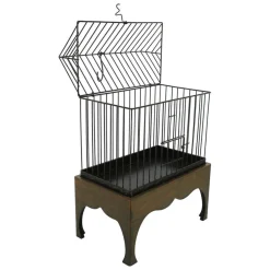 21" Bird Cage Tabletop Décor on Footed Stand by Ashland®