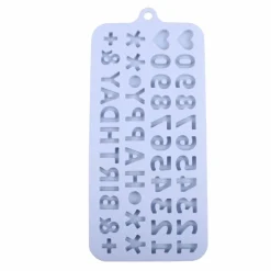 Birthday Numbers  Silicone Candy Mold by Makery™