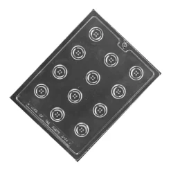 Bite Sized Buttons Chocolate Mold