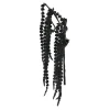 13" Black Amaranth with Glitter Dripping Bush by Ashland®