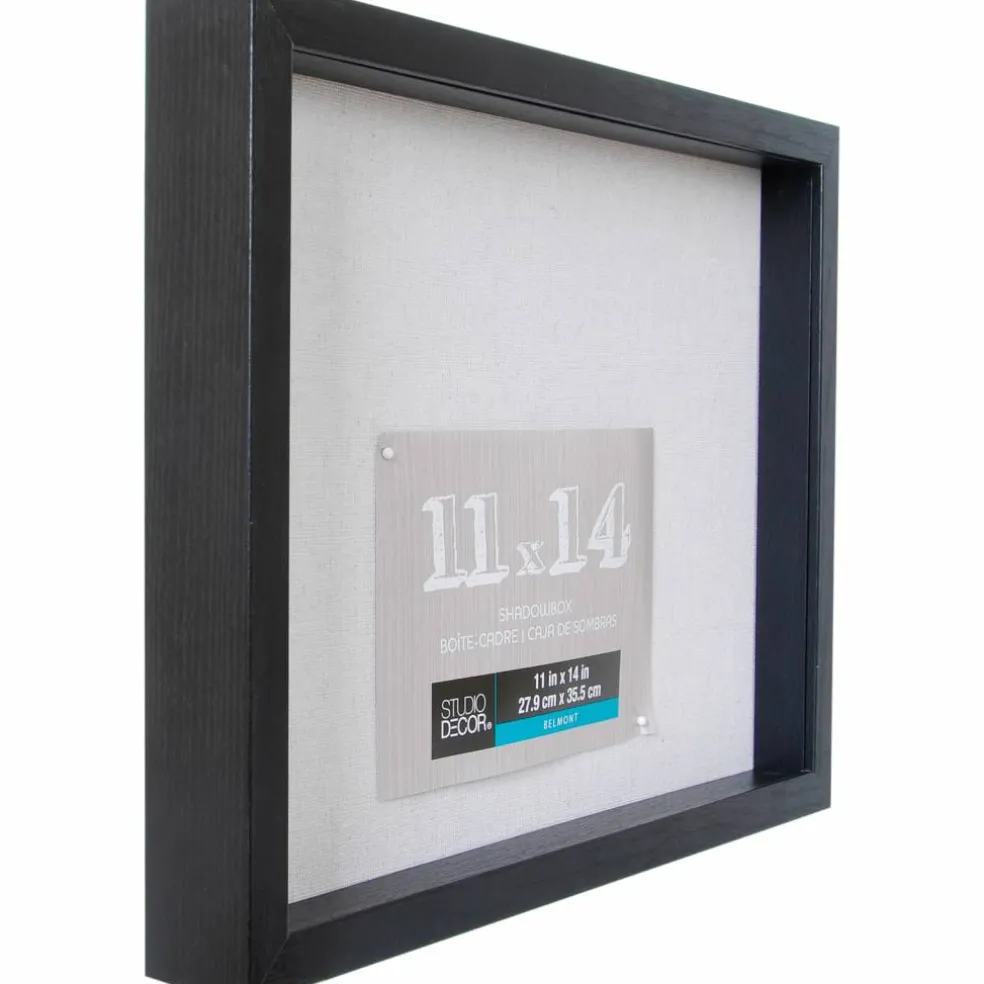 Black Belmont Shadow Box by Studio Décor®